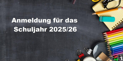 anmeldung fur das schuljahr 2025 26